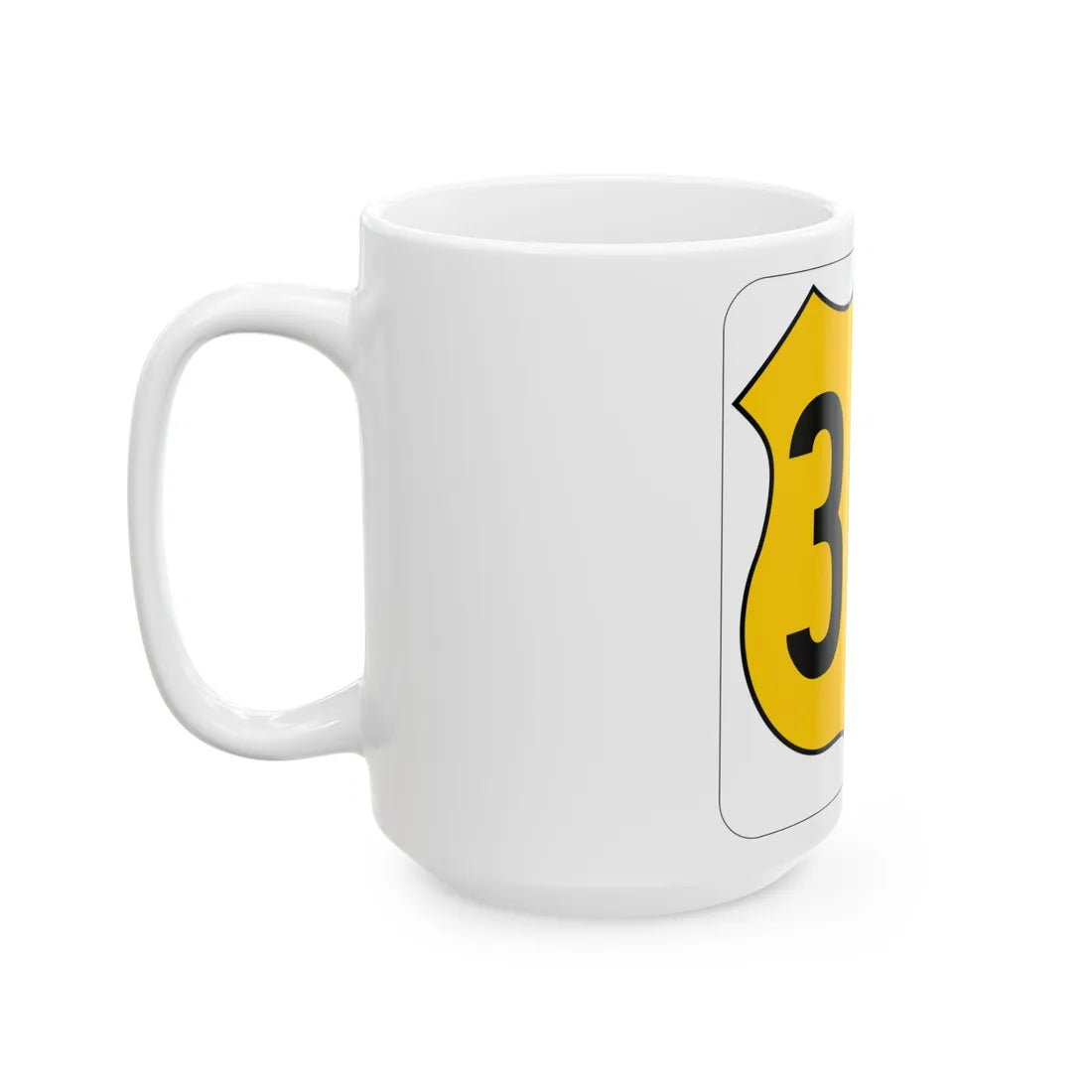 US 301 FL (Florida) (Road Sign) White Coffee Mug - Go Mug Yourself