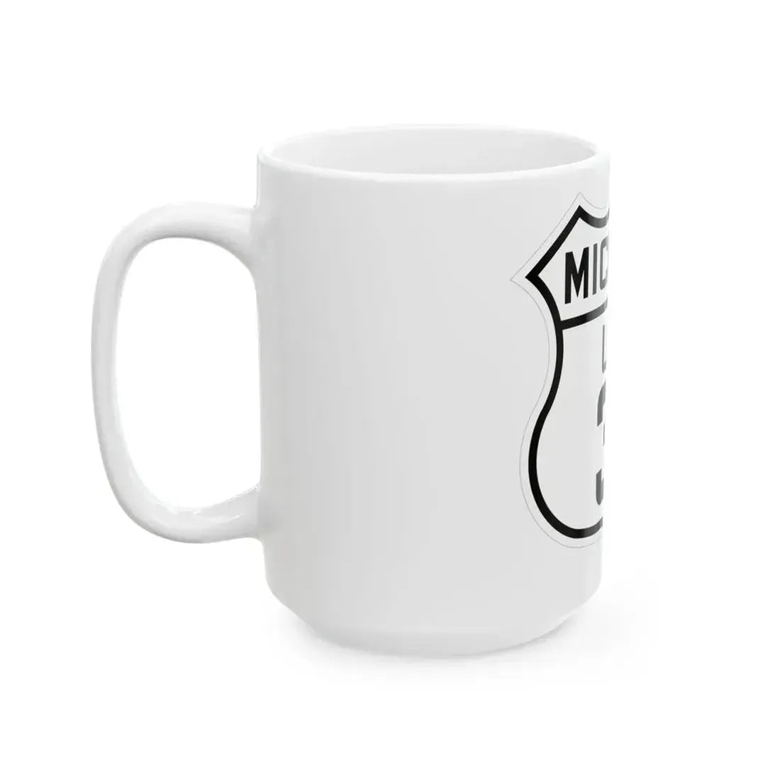 US 31 Michigan 1926 (Michigan) (Road Sign) White Coffee Mug - Go Mug Yourself
