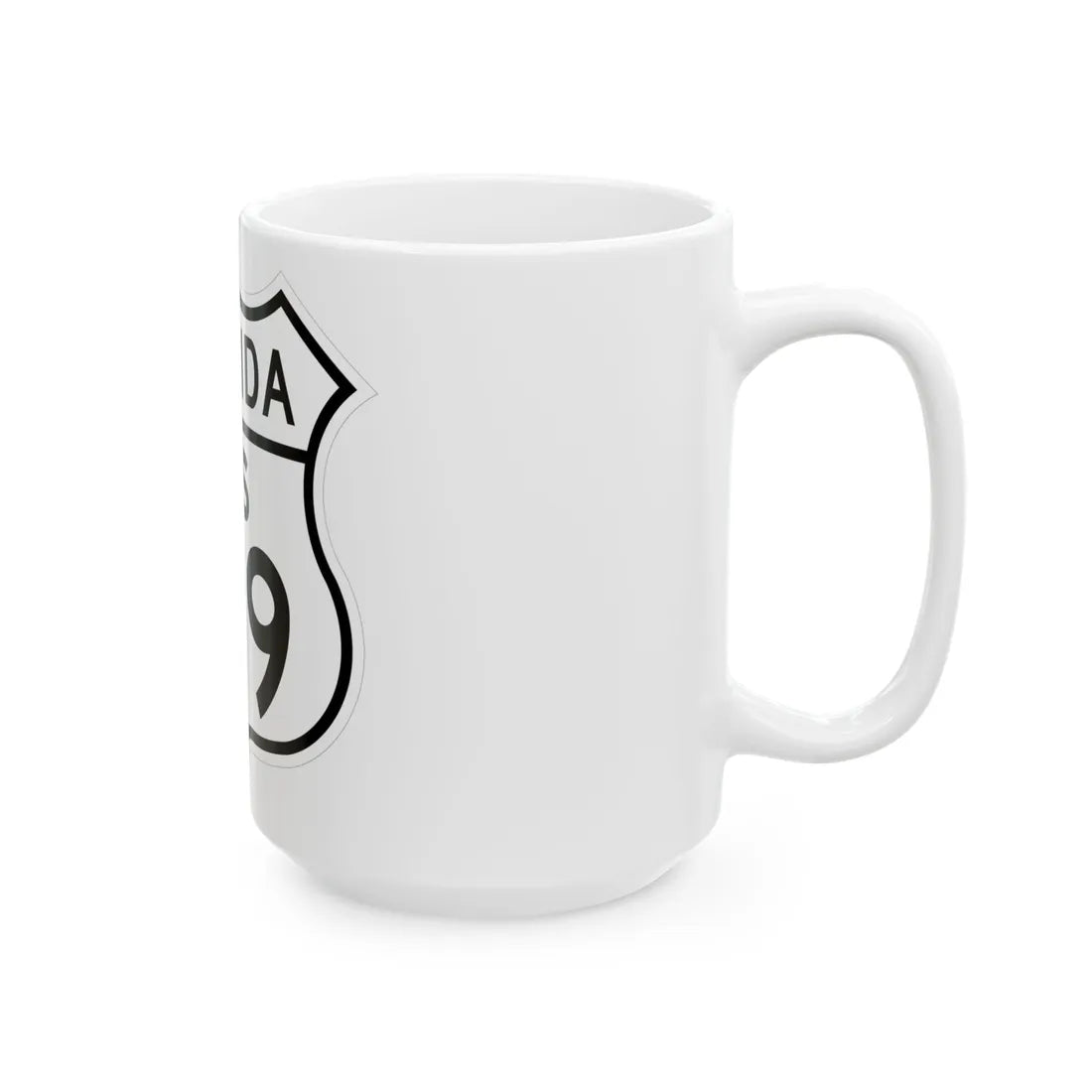 US 319 Florida 1948 (Florida) (Road Sign) White Coffee Mug - Go Mug Yourself