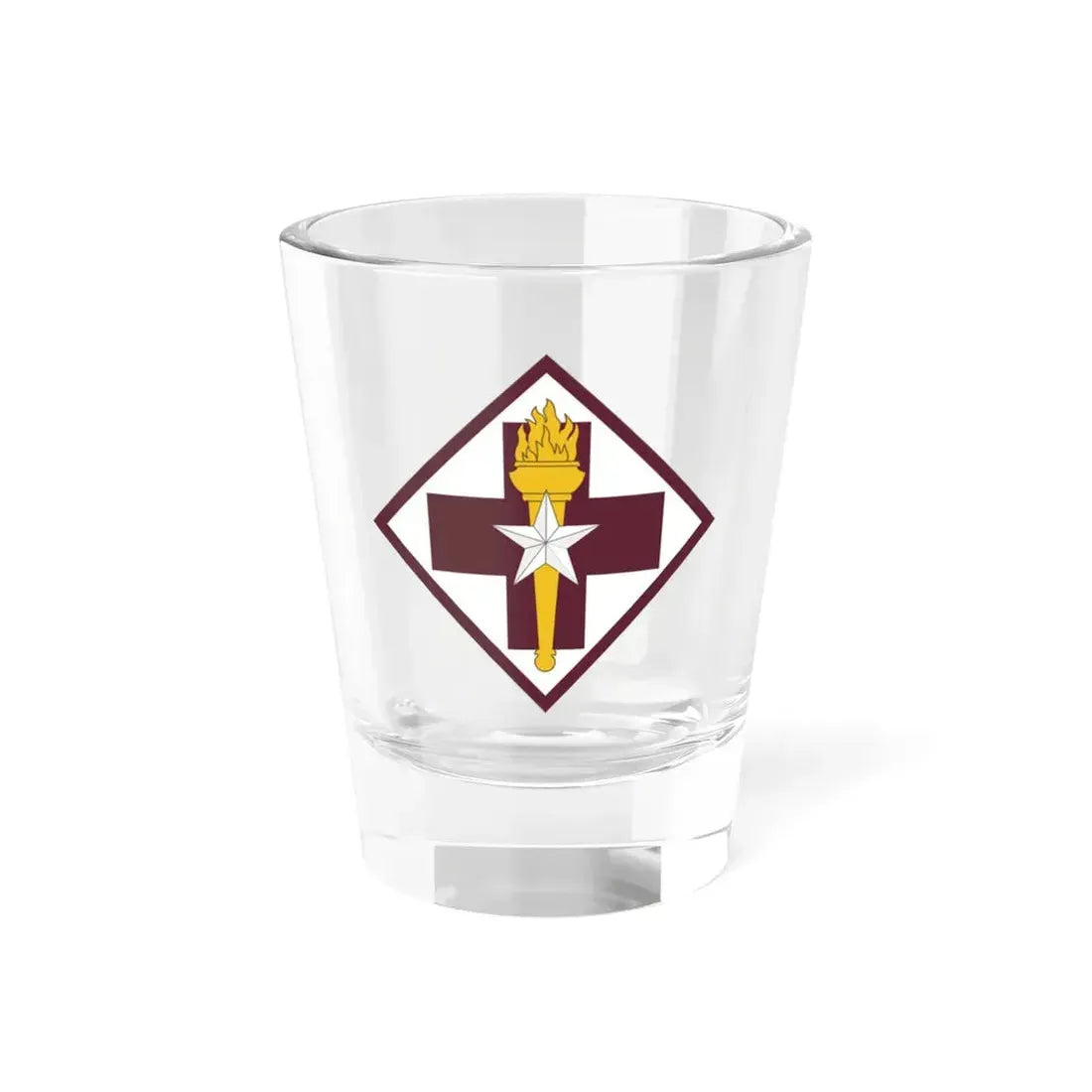 US 32nd Medical Brigade SSI (U.S. Army) Shot Glass 1.5oz 1.5oz - Go Mug Yourself
