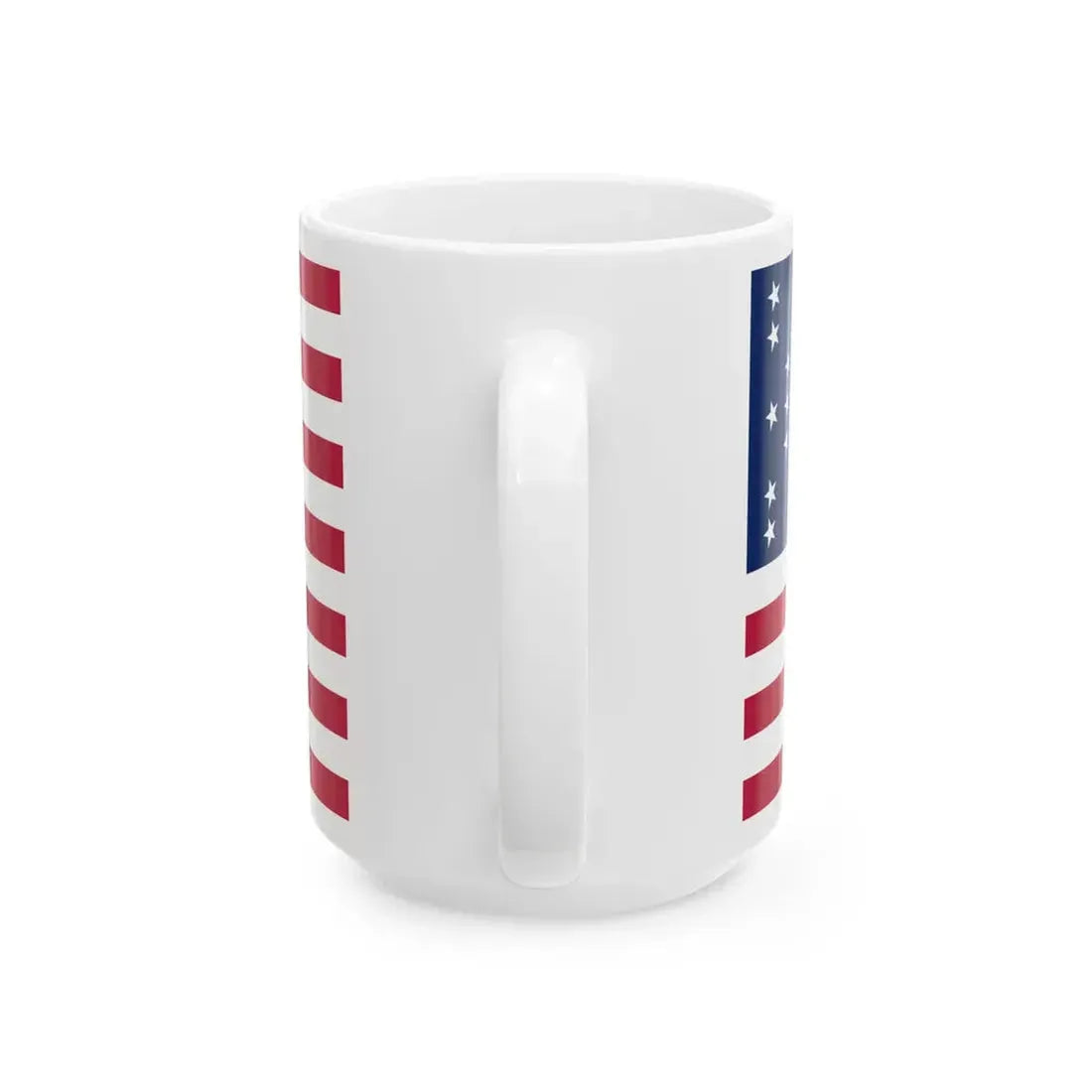 US 33 Star Fort Sumter Flag (United States) White Coffee Mug - Go Mug Yourself