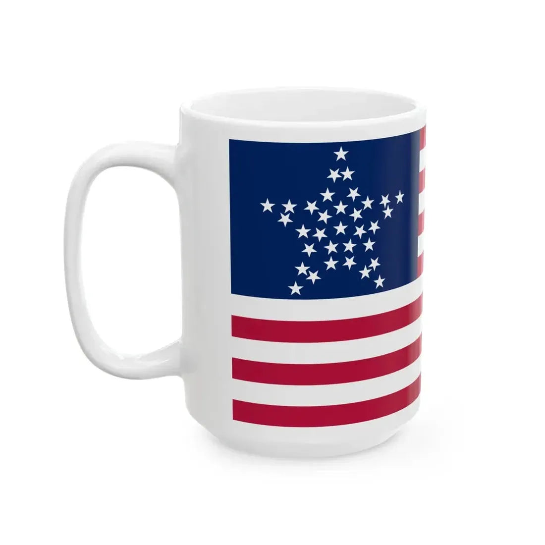 US 33 Star GreatStar Flag (United States) White Coffee Mug - Go Mug Yourself