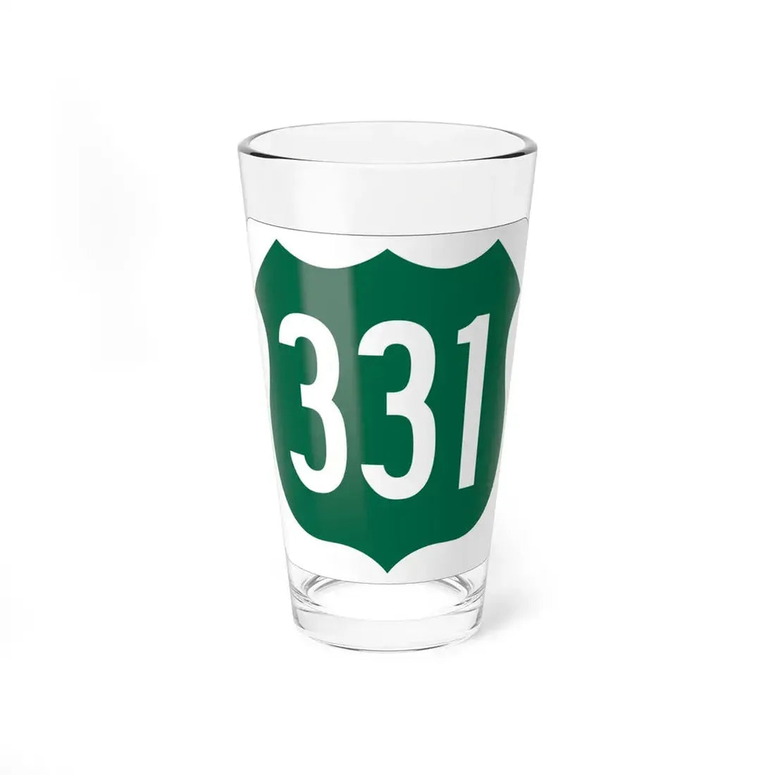 US 331 FL (Florida) (Road Sign) Pint Glss 16oz 16oz - Go Mug Yourself