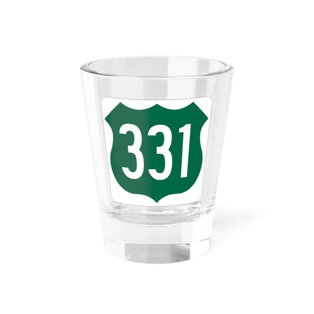 US 331 FL (Florida) (Road Sign) Shot Glass 1.5oz 1.5oz - Go Mug Yourself