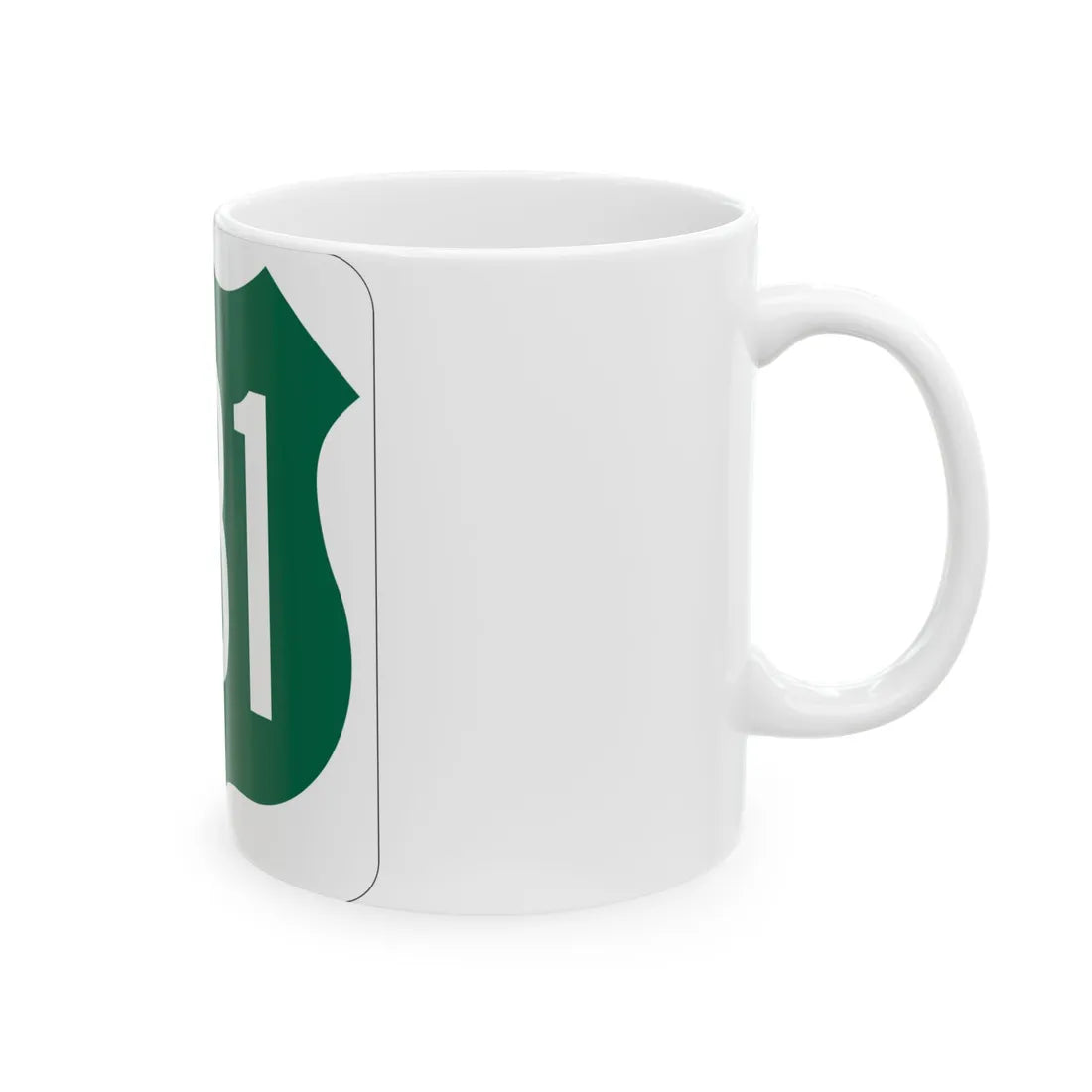 US 331 FL (Florida) (Road Sign) White Coffee Mug - Go Mug Yourself