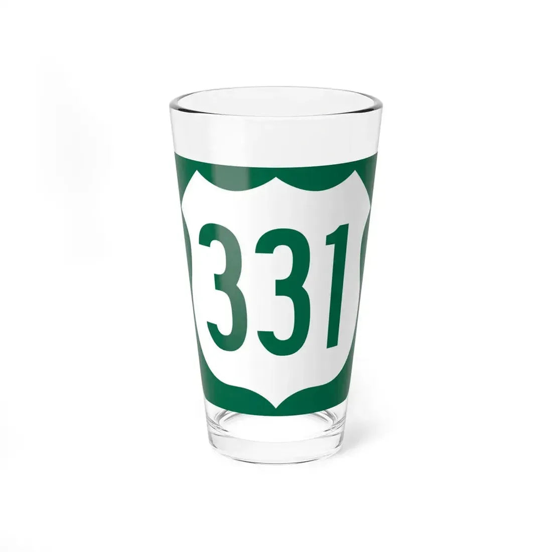 US 331 FL reversed (Florida) (Road Sign) Pint Glss 16oz 16oz - Go Mug Yourself