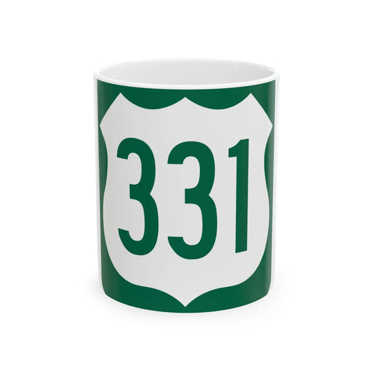 US 331 FL reversed (Florida) (Road Sign) White Coffee Mug 11oz - Go Mug Yourself