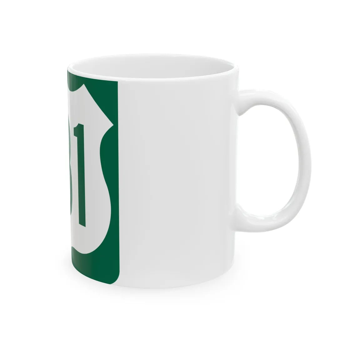 US 331 FL reversed (Florida) (Road Sign) White Coffee Mug - Go Mug Yourself