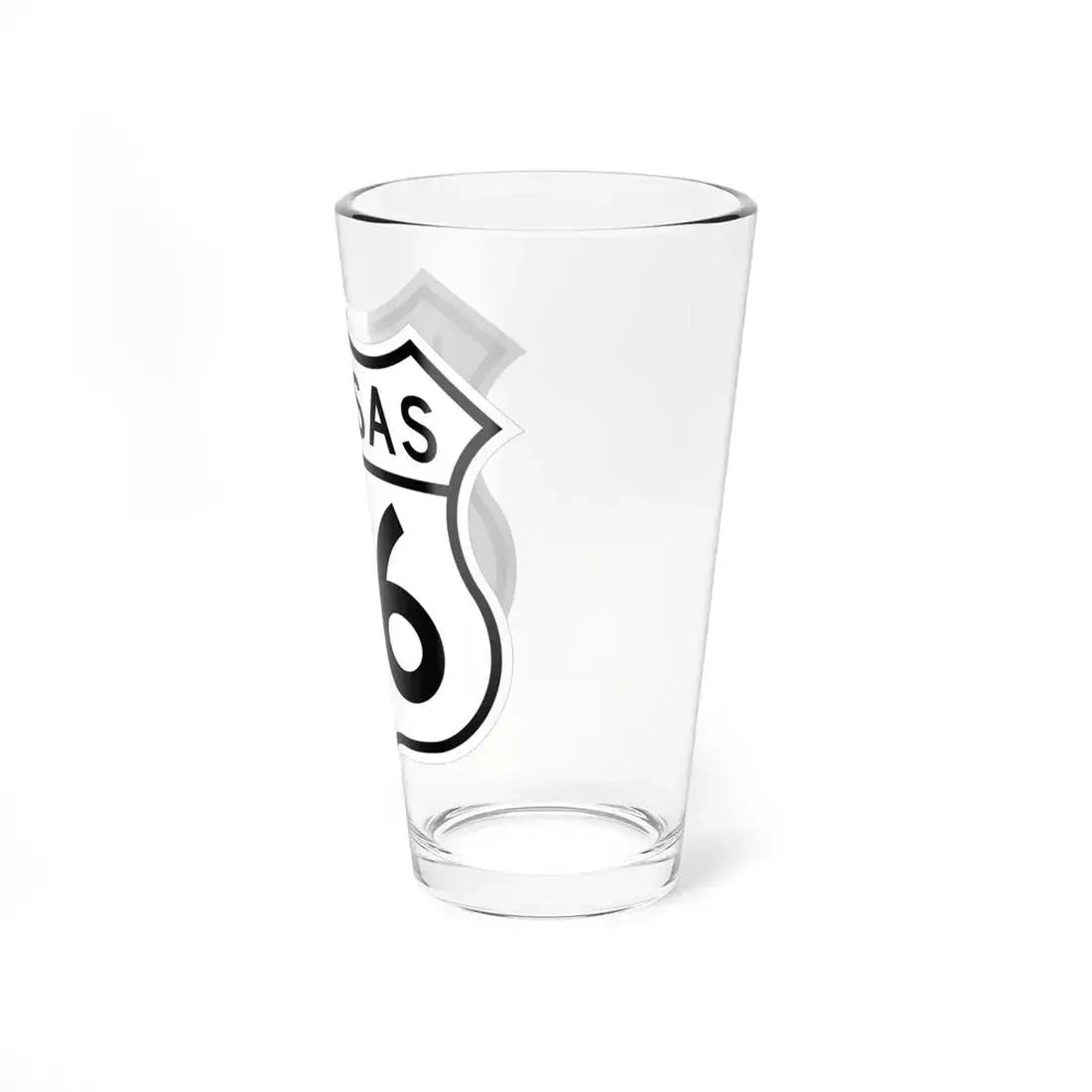 US 36 Kansas 1962 (Kansas) (Road Sign) Pint Glass 16oz - Go Mug Yourself