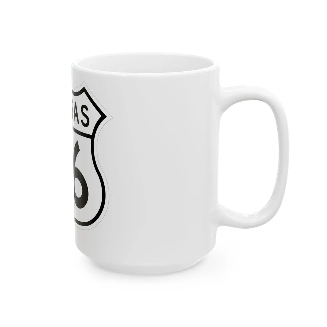 US 36 Kansas 1962 (Kansas) (Road Sign) White Coffee Mug - Go Mug Yourself