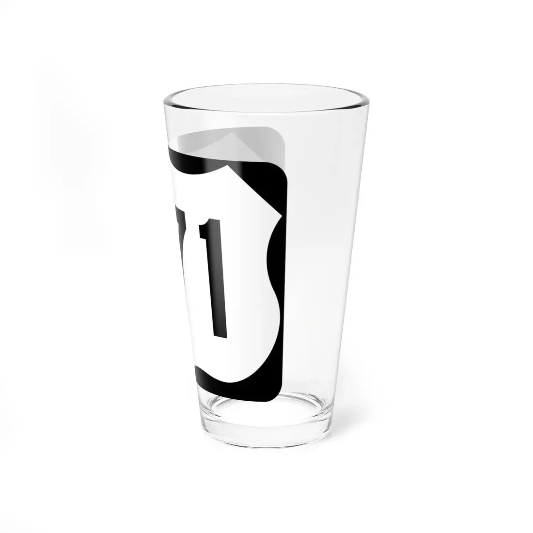 US 371 AR (Arkansas) (Road Sign) Pint Glass 16oz - Go Mug Yourself