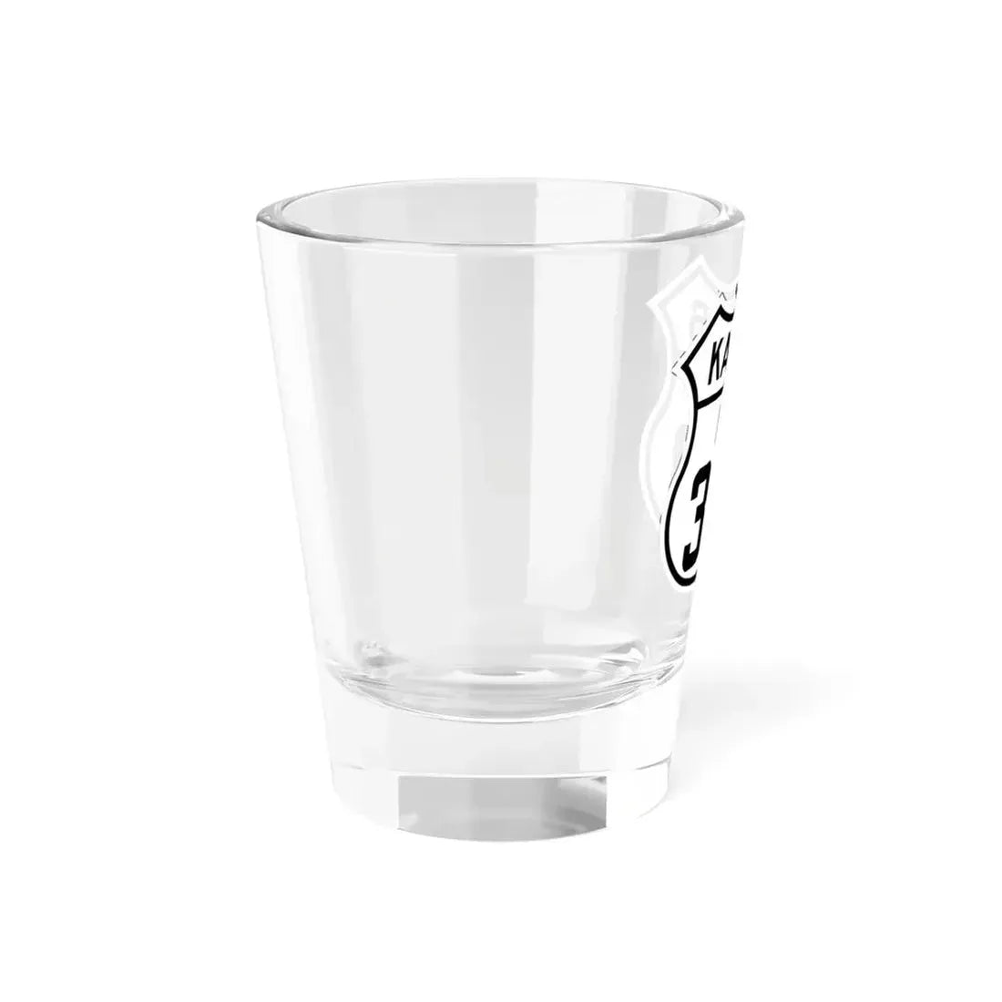 US 383 Kansas 1926 (Kansas) (Road Sign) Shot Glass 1.5oz - Go Mug Yourself