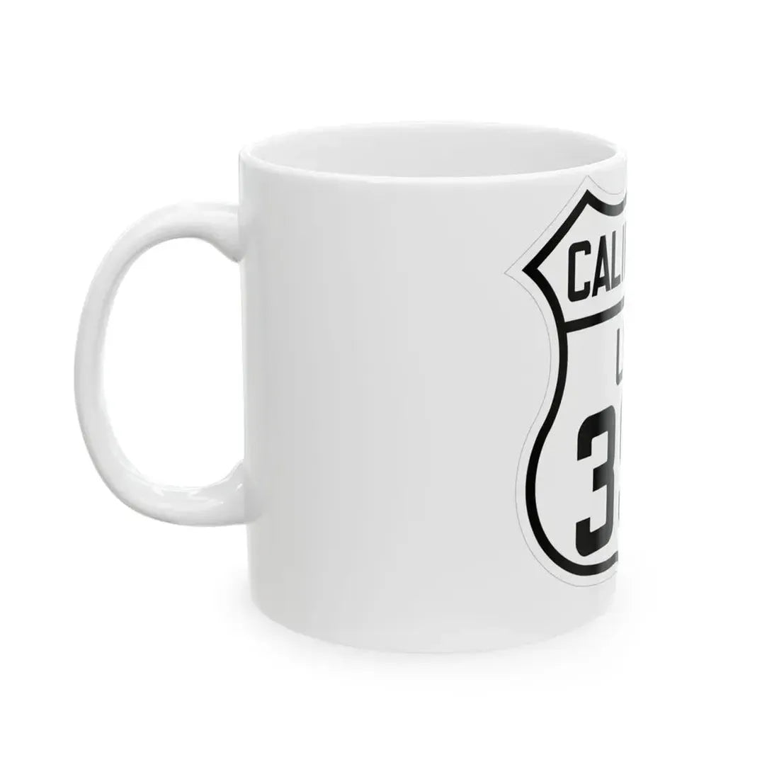 US 399 California 1926 (California) (Road Sign) White Coffee Mug - Go Mug Yourself