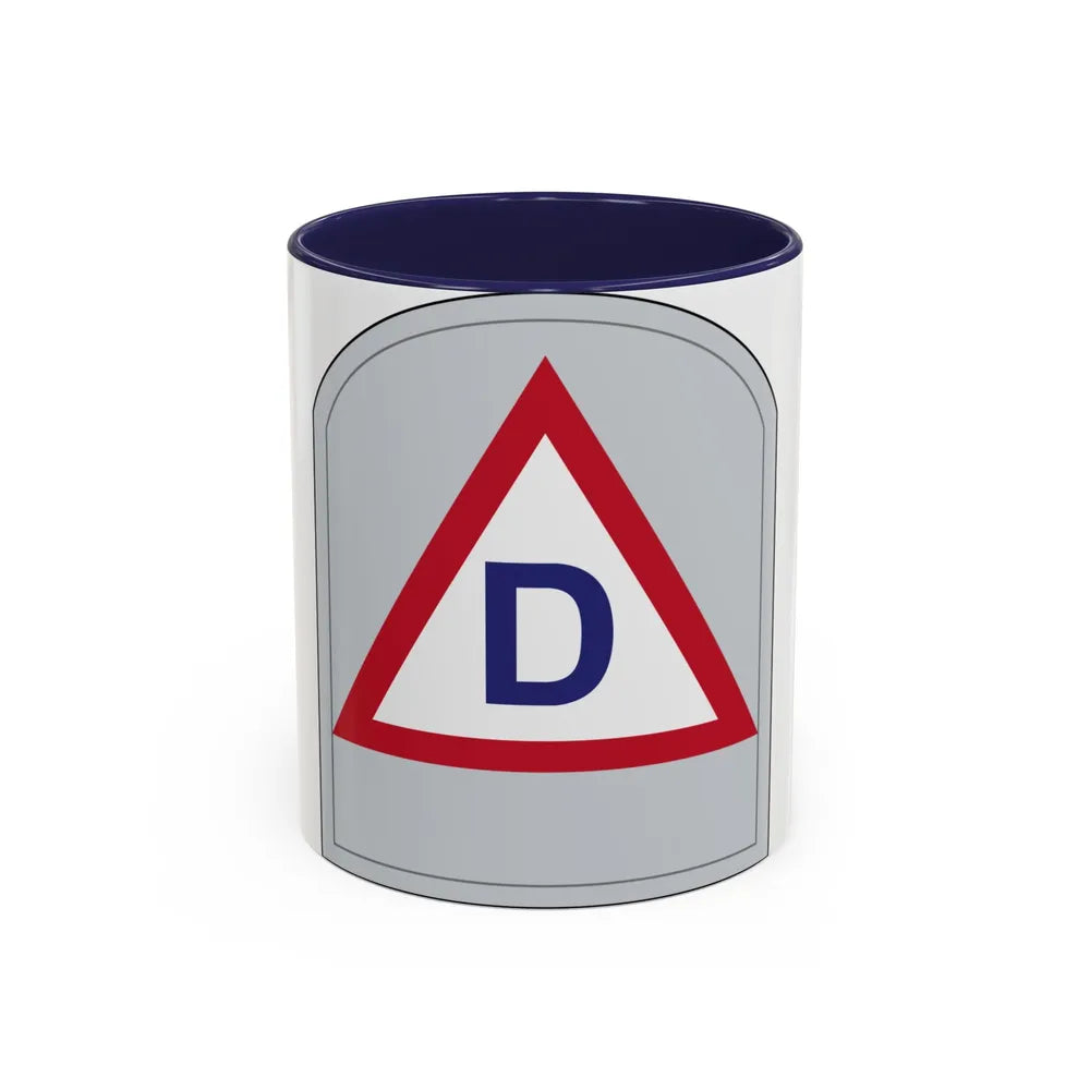 US 39th Infantry Division (U.S. Army) Accent Coffee Mug 11oz Navy - Go Mug Yourself