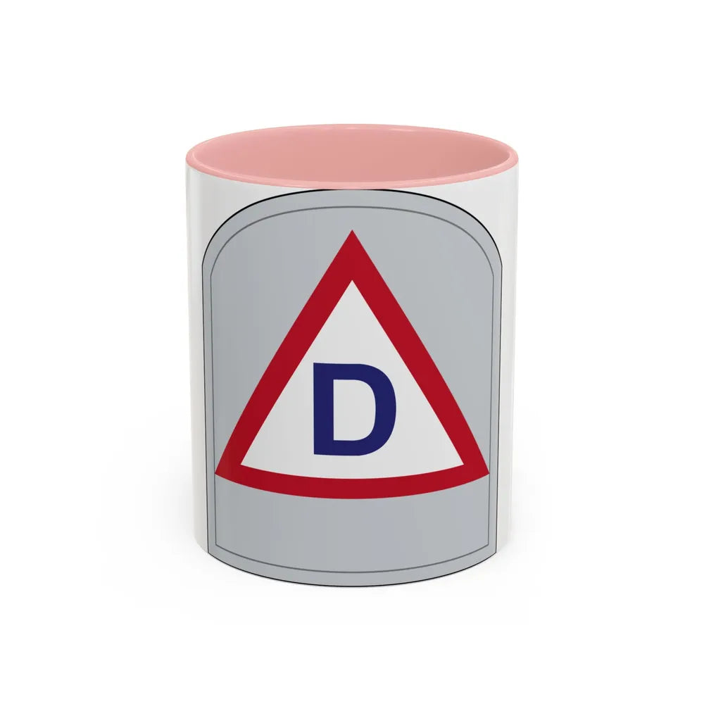 US 39th Infantry Division (U.S. Army) Accent Coffee Mug 11oz Pink - Go Mug Yourself