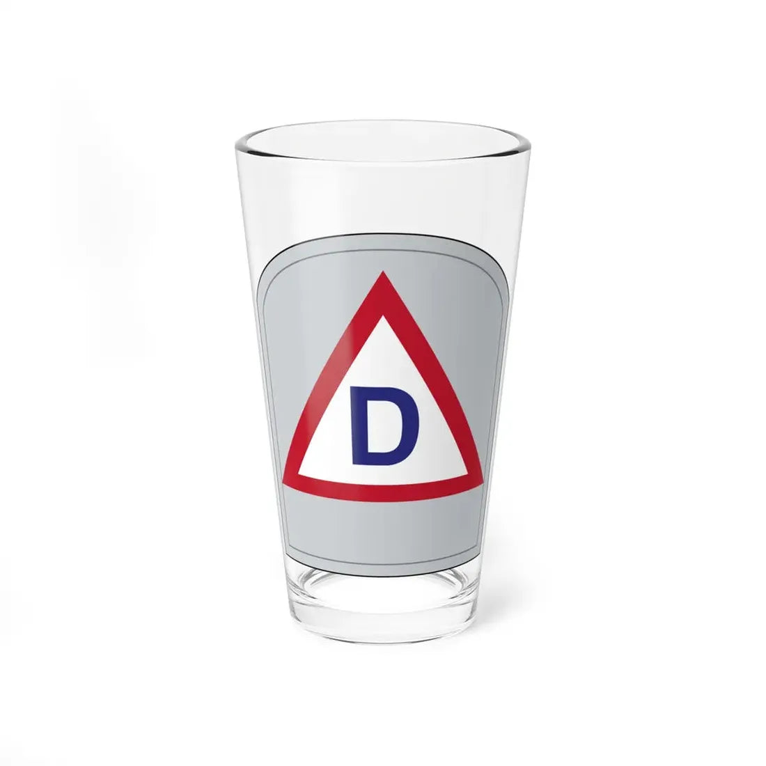 US 39th Infantry Division (U.S. Army) Pint Glass 16oz 16oz - Go Mug Yourself