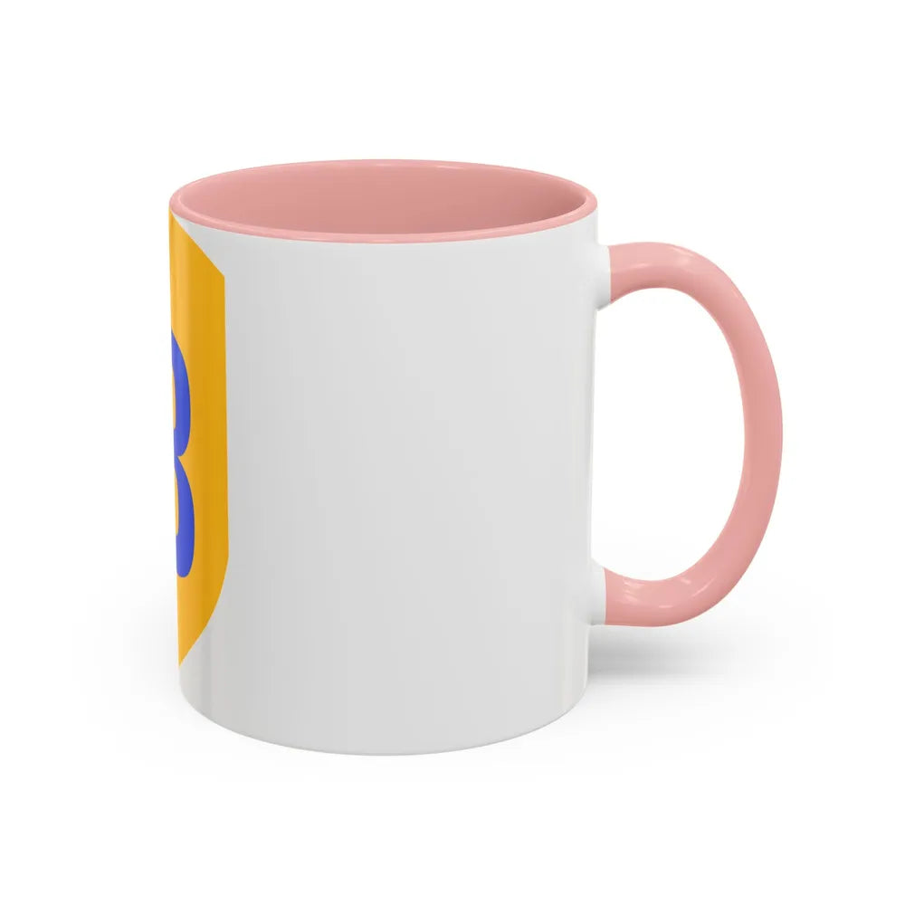 US 3rd Cavalry Division (U.S. Army) Accent Coffee Mug - Go Mug Yourself