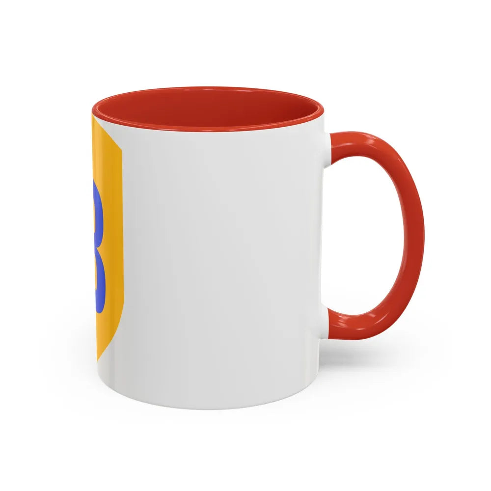 US 3rd Cavalry Division (U.S. Army) Accent Coffee Mug - Go Mug Yourself
