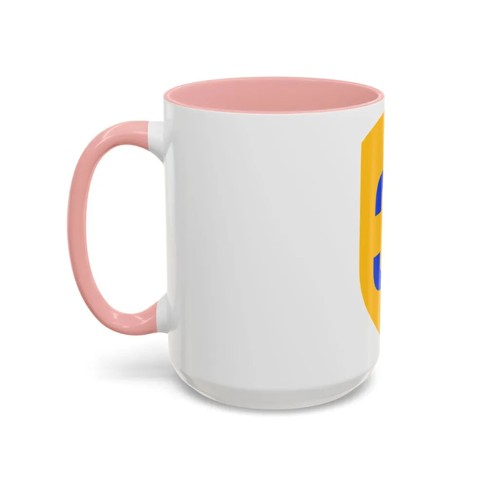 US 3rd Cavalry Division (U.S. Army) Accent Coffee Mug - Go Mug Yourself