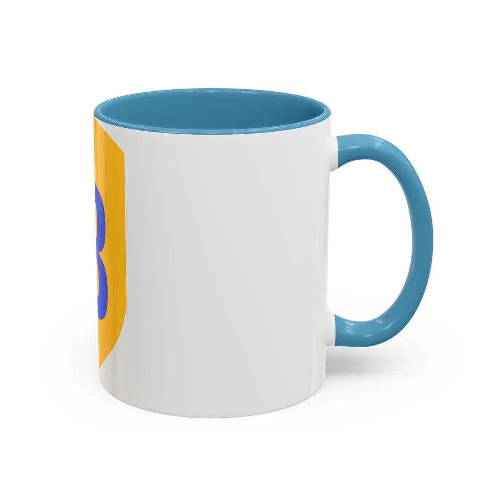 US 3rd Cavalry Division (U.S. Army) Accent Coffee Mug - Go Mug Yourself