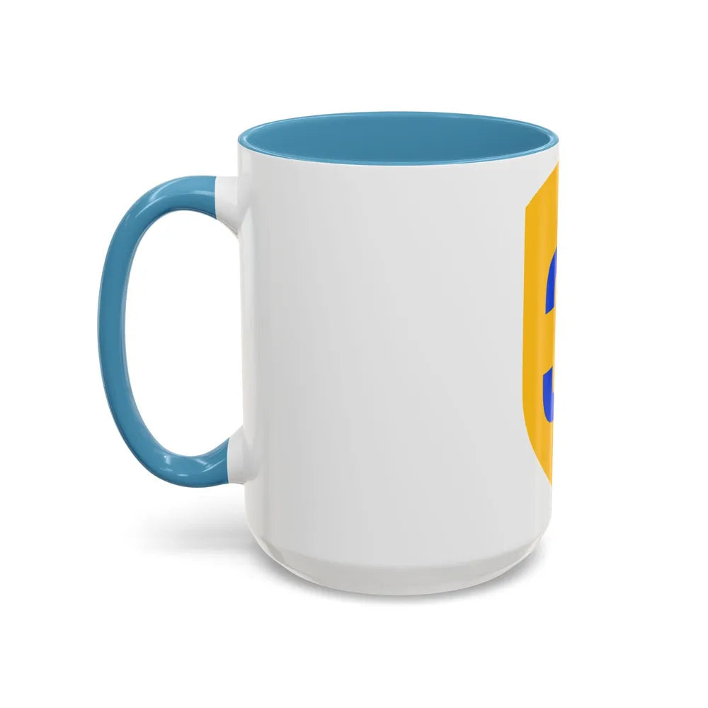 US 3rd Cavalry Division (U.S. Army) Accent Coffee Mug - Go Mug Yourself