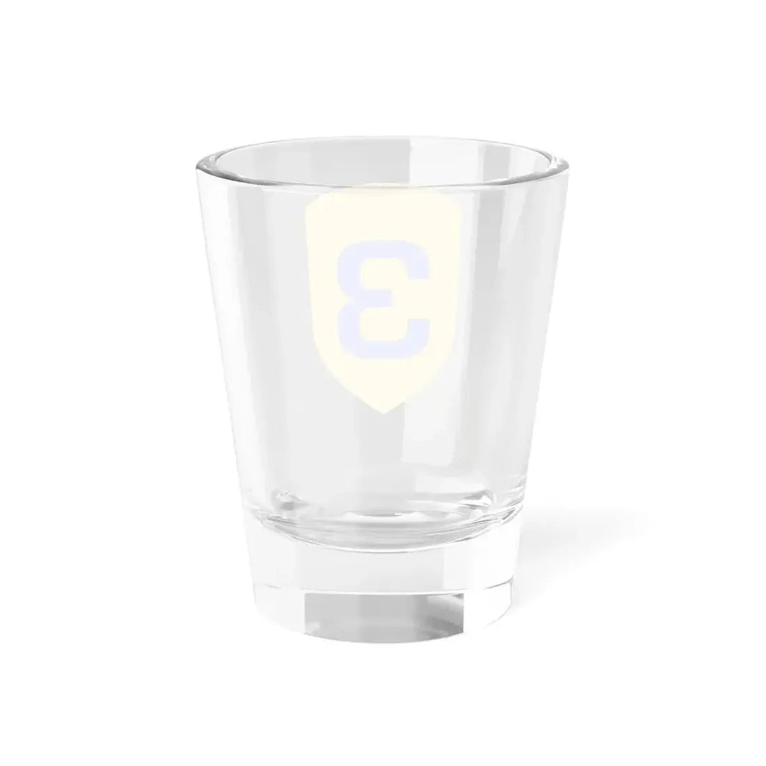 US 3rd Cavalry Division (U.S. Army) Shot Glass 1.5oz - Go Mug Yourself