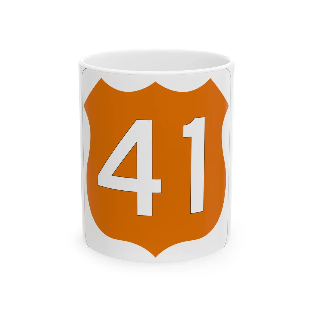 US 41 FL (Florida) (Road Sign) White Coffee Mug 11oz - Go Mug Yourself