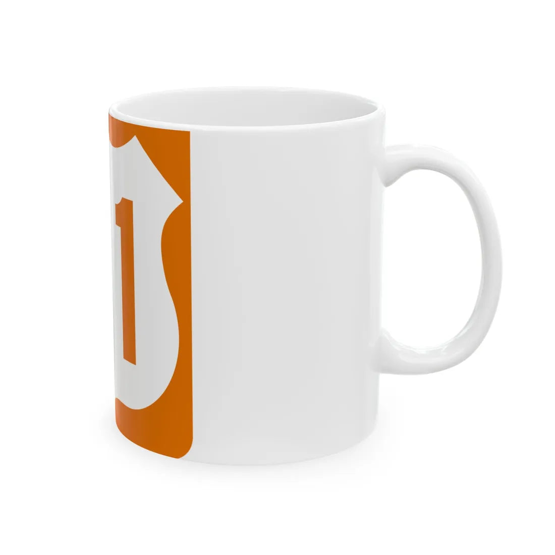 US 41 FL reversed (Florida) (Road Sign) White Coffee Mug - Go Mug Yourself