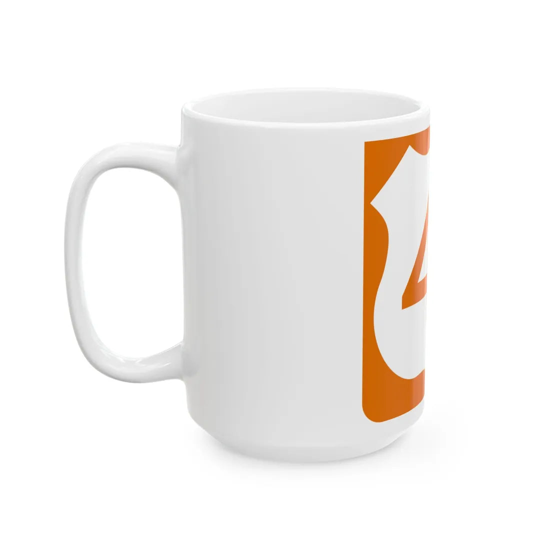 US 41 FL reversed (Florida) (Road Sign) White Coffee Mug - Go Mug Yourself