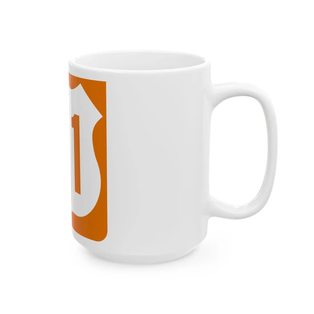 US 41 FL reversed (Florida) (Road Sign) White Coffee Mug - Go Mug Yourself