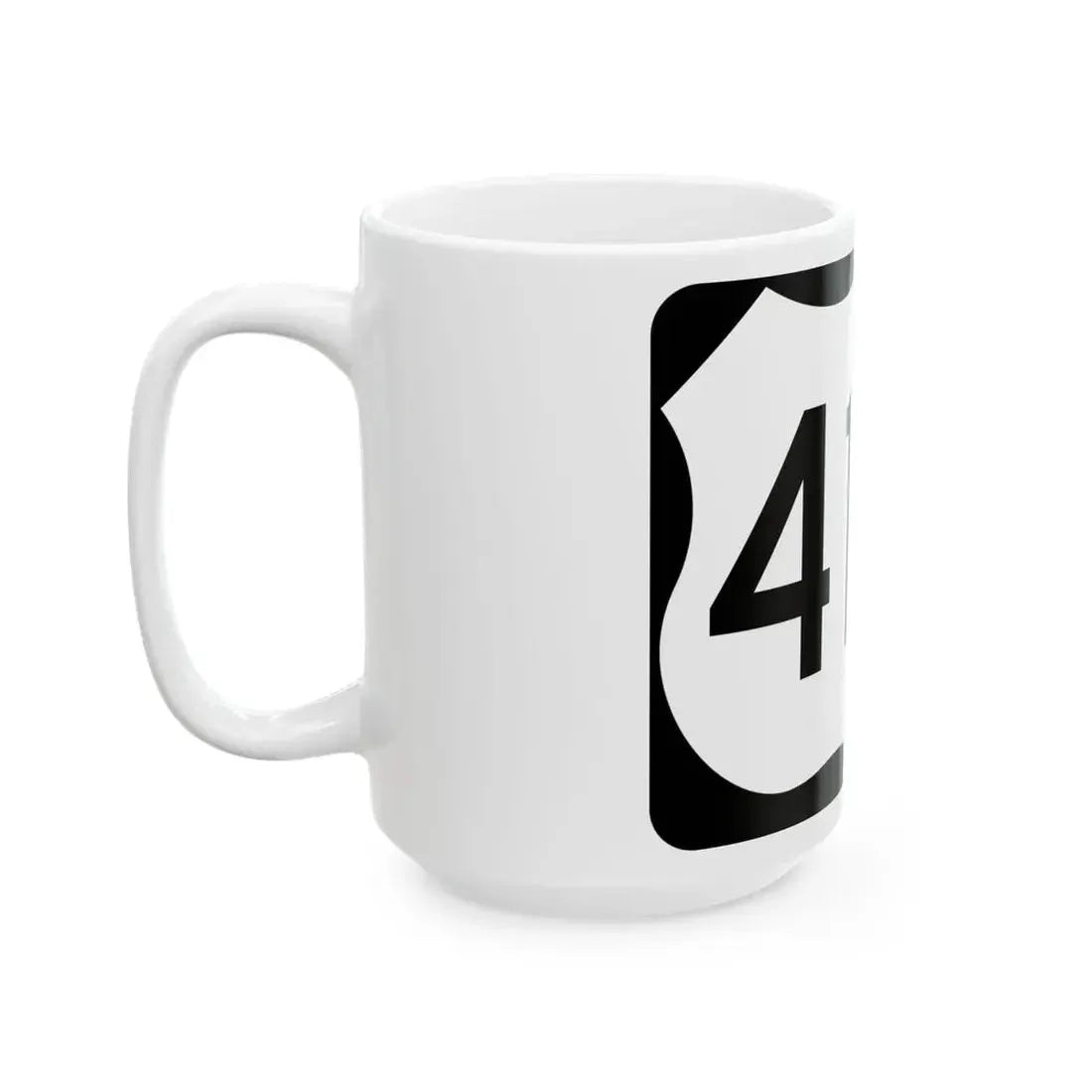 US 412B (Arkansas) (Road Sign) White Coffee Mug - Go Mug Yourself