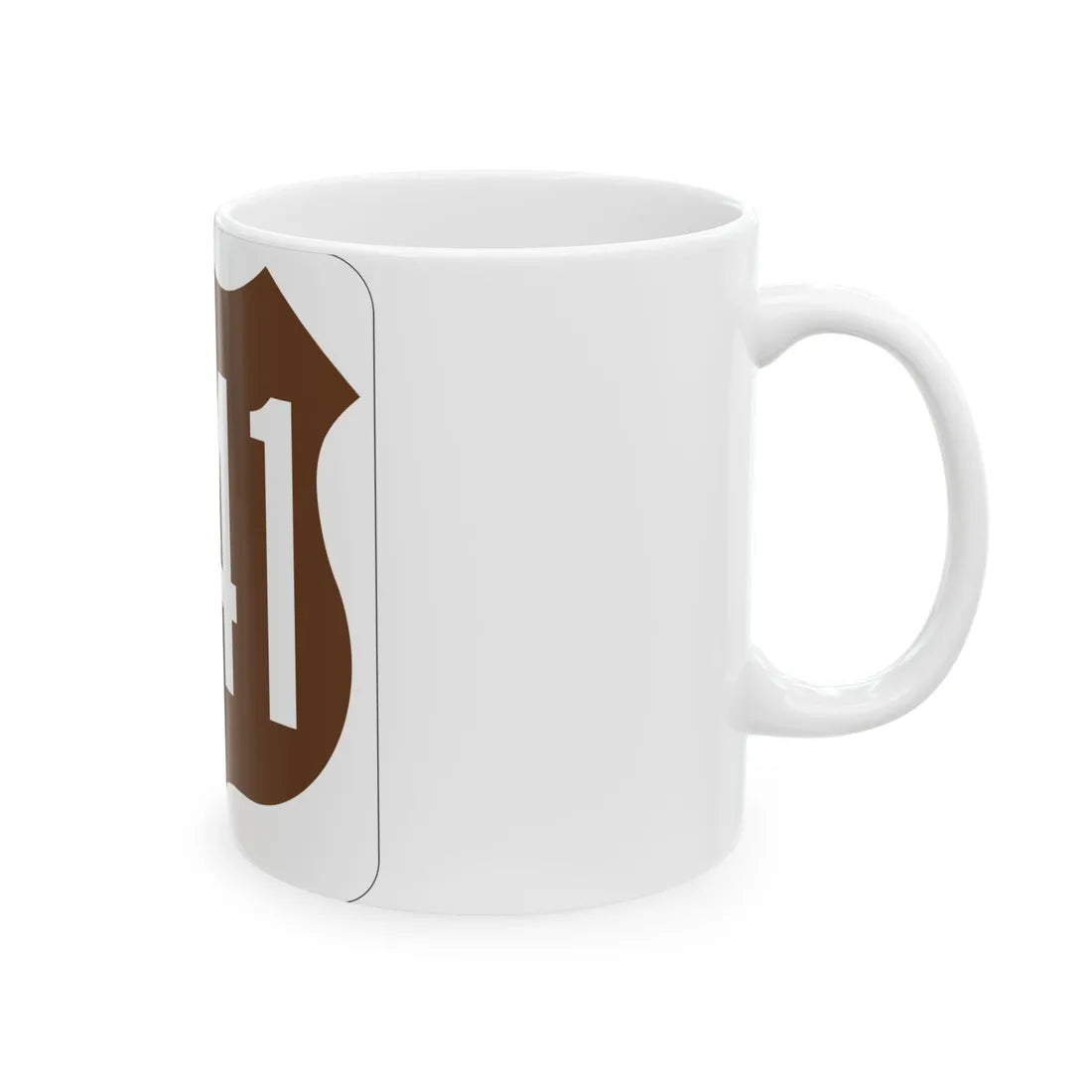 US 441 FL (Florida) (Road Sign) White Coffee Mug - Go Mug Yourself