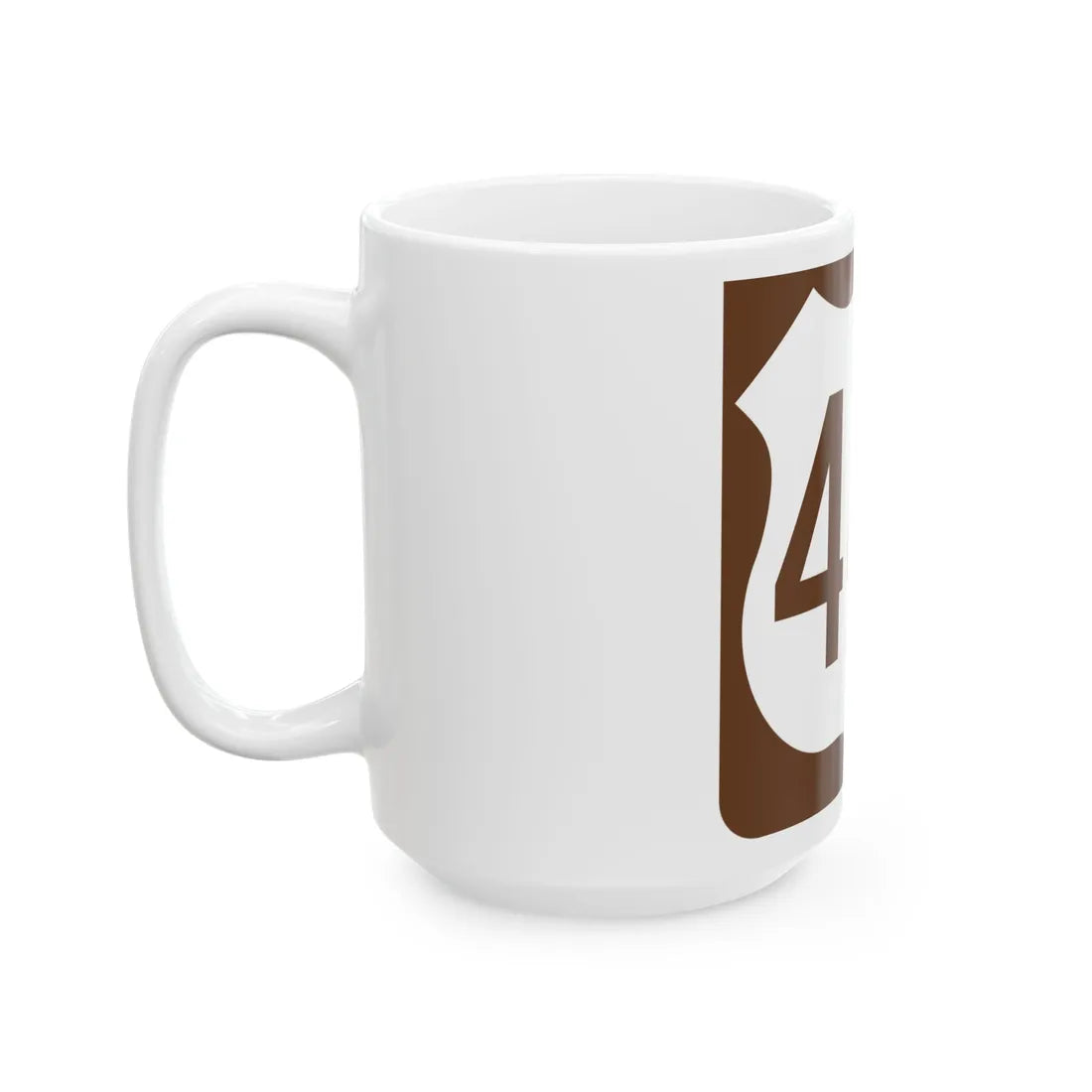 US 441 FL reversed (Florida) (Road Sign) White Coffee Mug - Go Mug Yourself