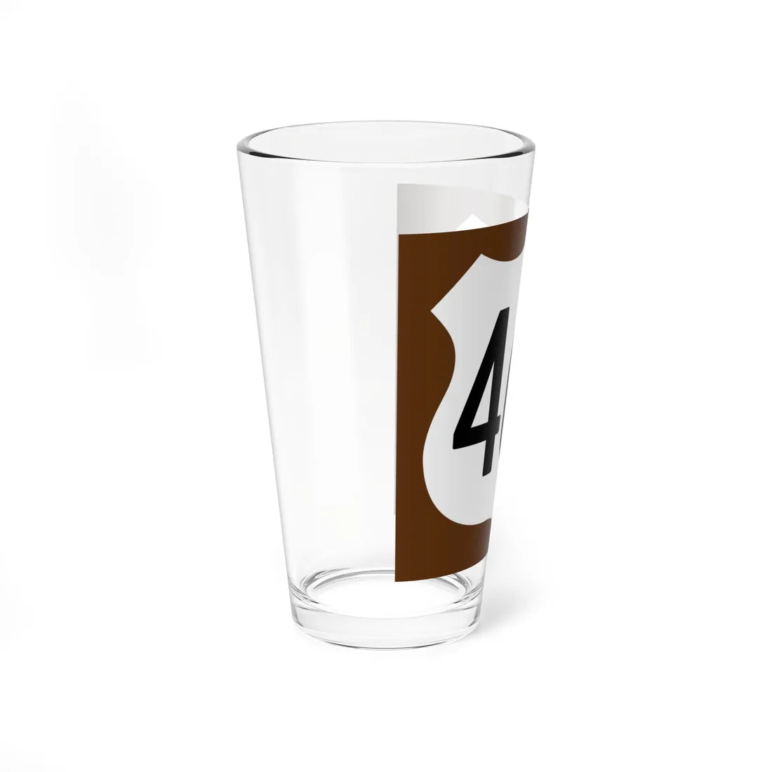 US 466 AZ 1960 east (Arizona) (Road Sign) Pint Glss 16oz - Go Mug Yourself