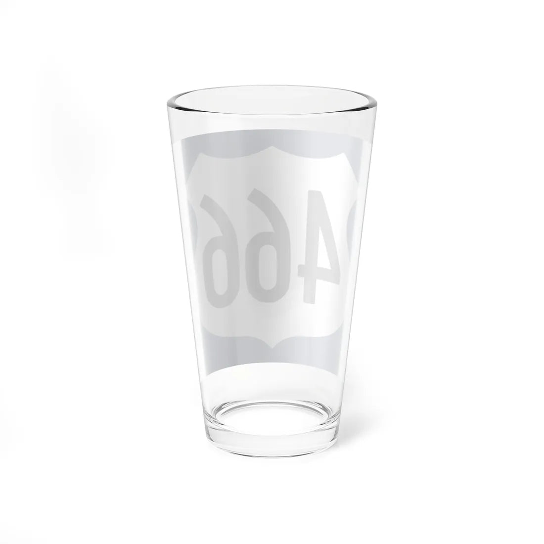 US 466 AZ 1960 west (Arizona) (Road Sign) Pint Glss 16oz - Go Mug Yourself