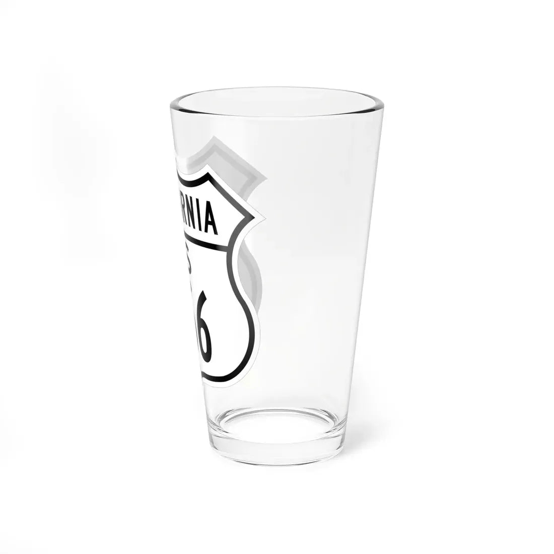 US 466 California 1948 (California) (Road Sign) Pint Glass 16oz - Go Mug Yourself