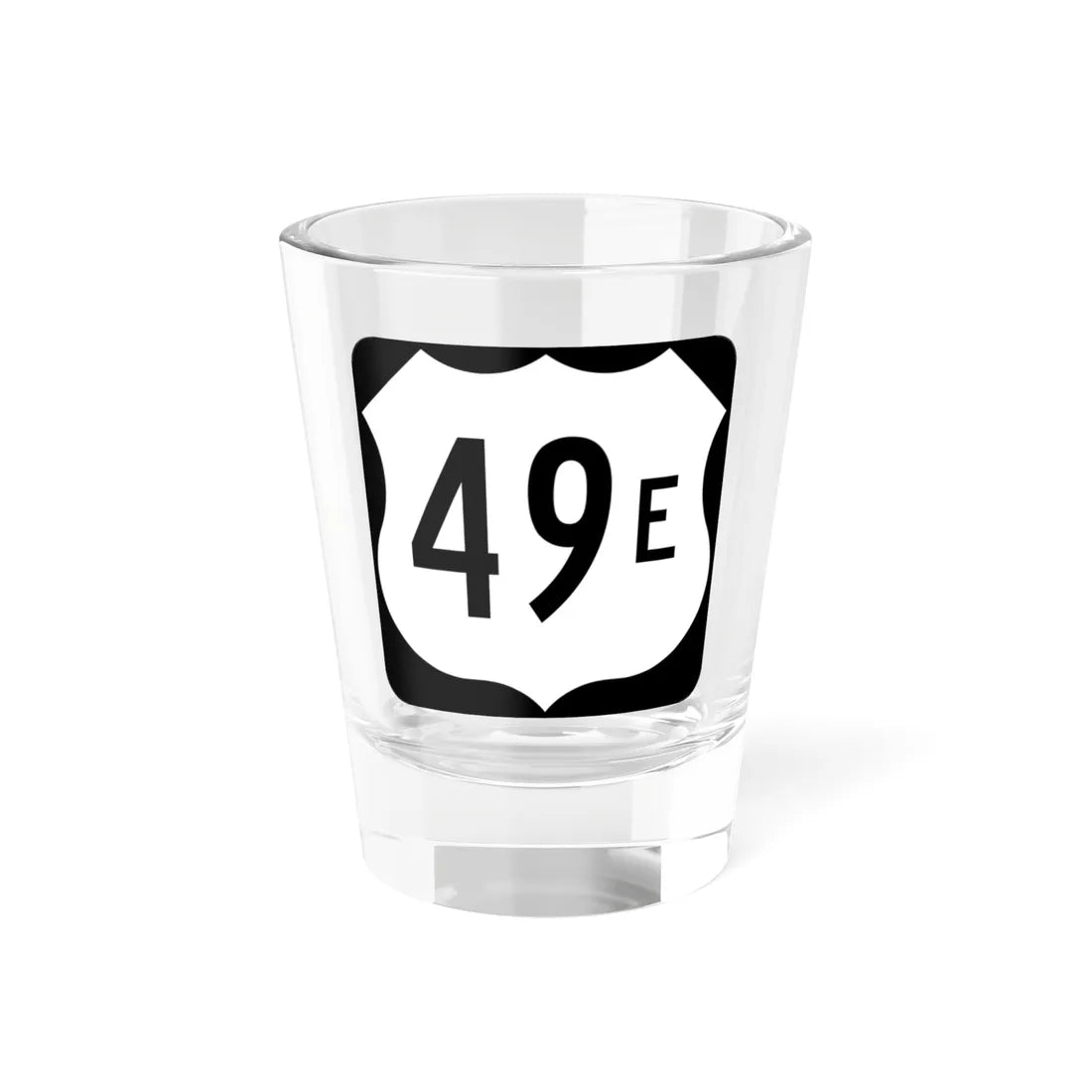 US 49E (Mississippi) (Road Sign) Shot Glass 1.5oz 1.5oz - Go Mug Yourself