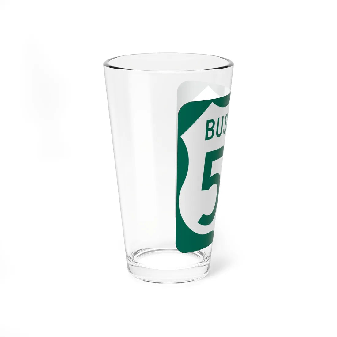 US 50 Business MD (Maryland) (Road Sign) Pint Glss 16oz - Go Mug Yourself