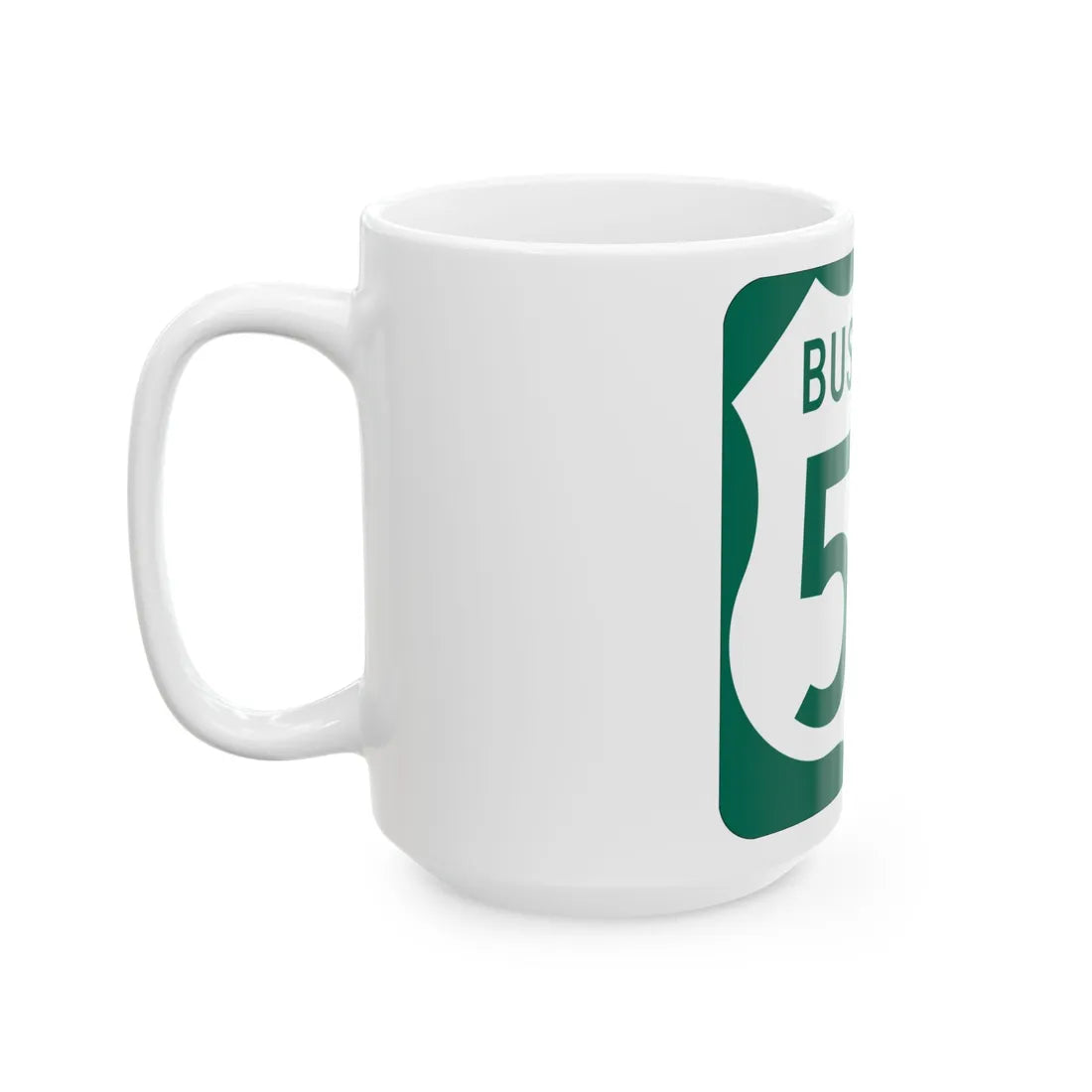 US 50 Business MD (Maryland) (Road Sign) White Coffee Mug - Go Mug Yourself