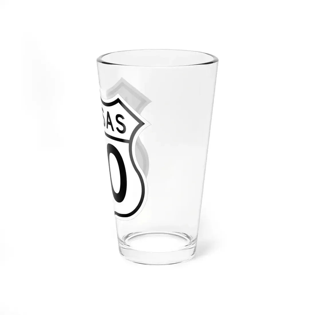 US 50 Kansas 1962 (Kansas) (Road Sign) Pint Glass 16oz - Go Mug Yourself