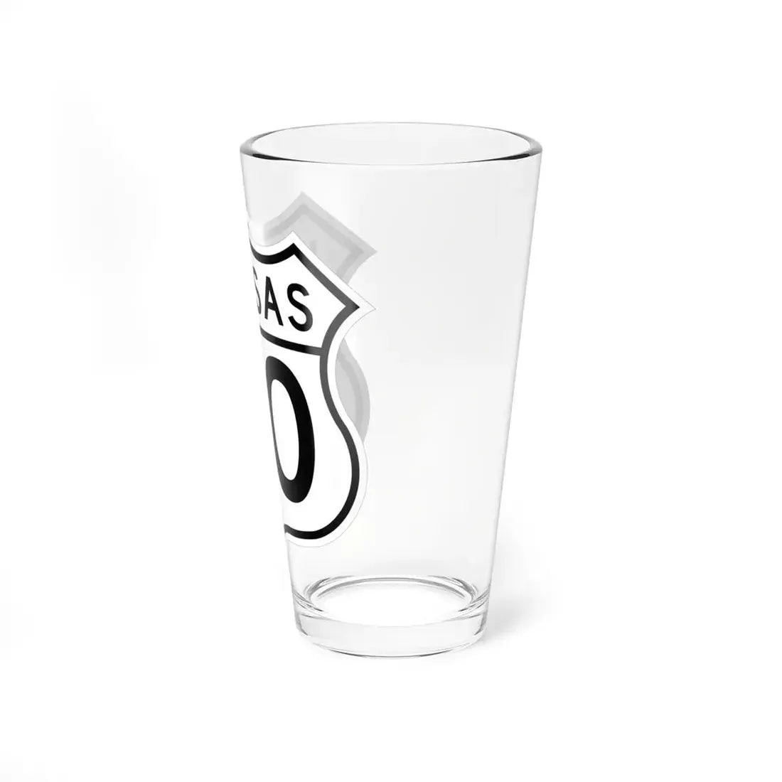 US 50 Kansas 1962 (Kansas) (Road Sign) Pint Glss 16oz - Go Mug Yourself