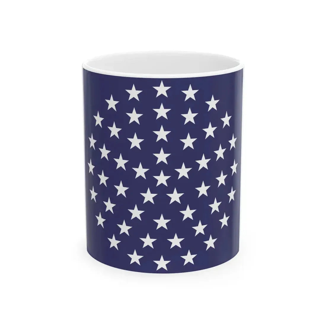 US 51-star alternate union jack (United States) White Coffee Mug 11oz - Go Mug Yourself