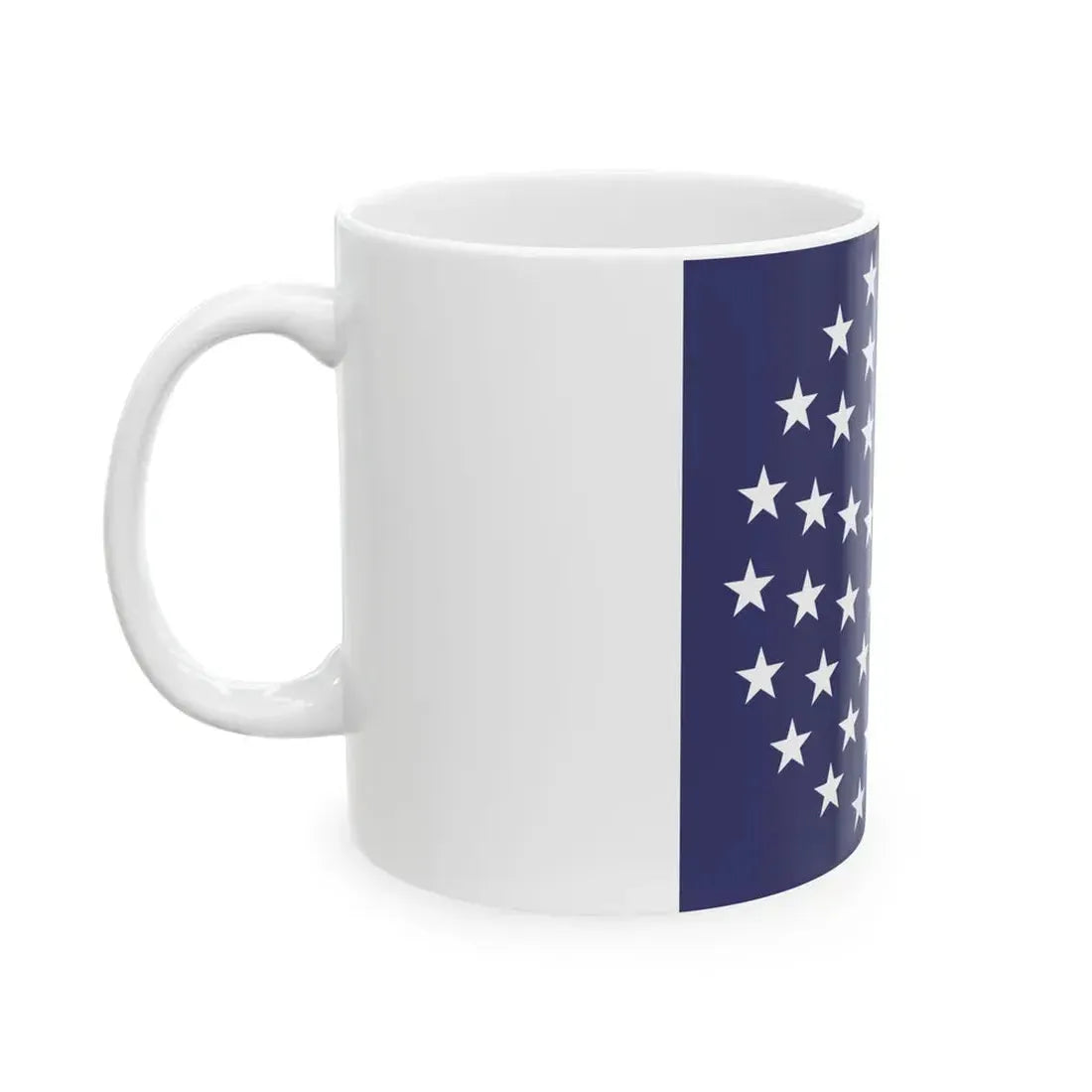 US 51-star alternate union jack (United States) White Coffee Mug - Go Mug Yourself