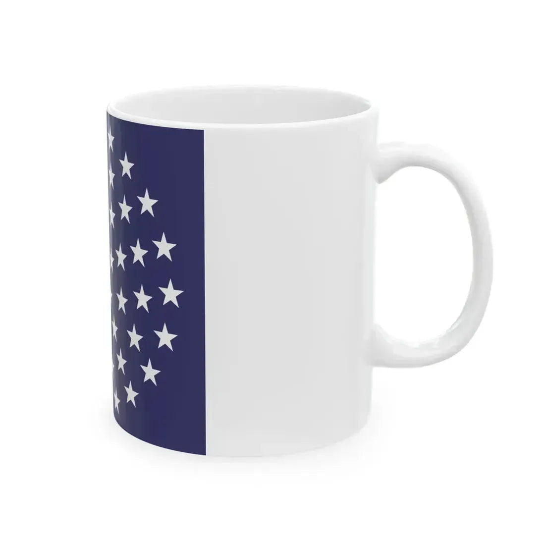 US 51-star alternate union jack (United States) White Coffee Mug - Go Mug Yourself