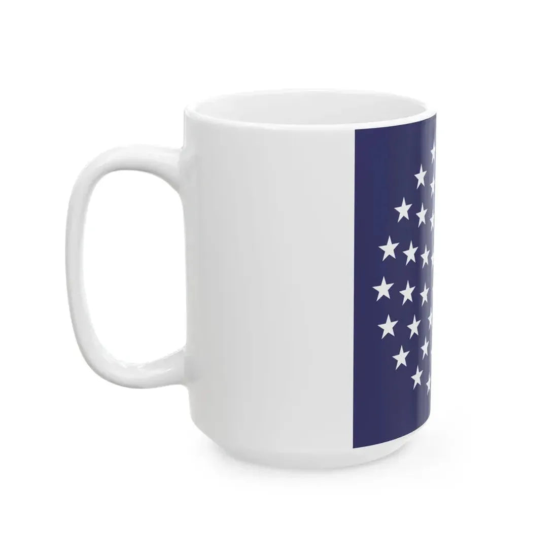 US 51-star alternate union jack (United States) White Coffee Mug - Go Mug Yourself