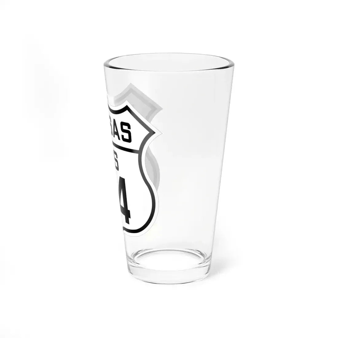 US 54 Kansas 1926 (Kansas) (Road Sign) Pint Glss 16oz - Go Mug Yourself