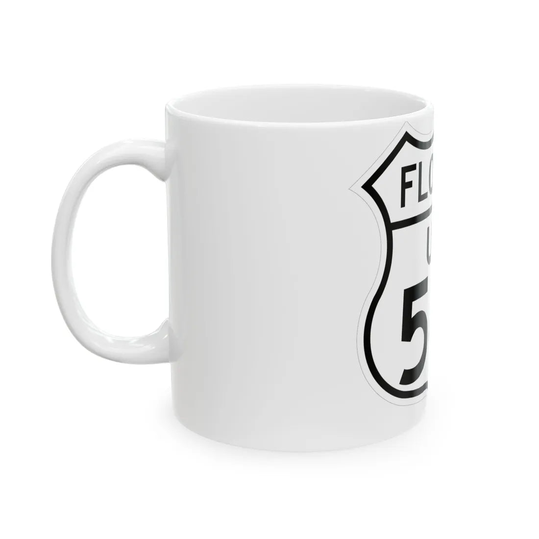 US 541 Florida 1948 (Florida) (Road Sign) White Coffee Mug - Go Mug Yourself