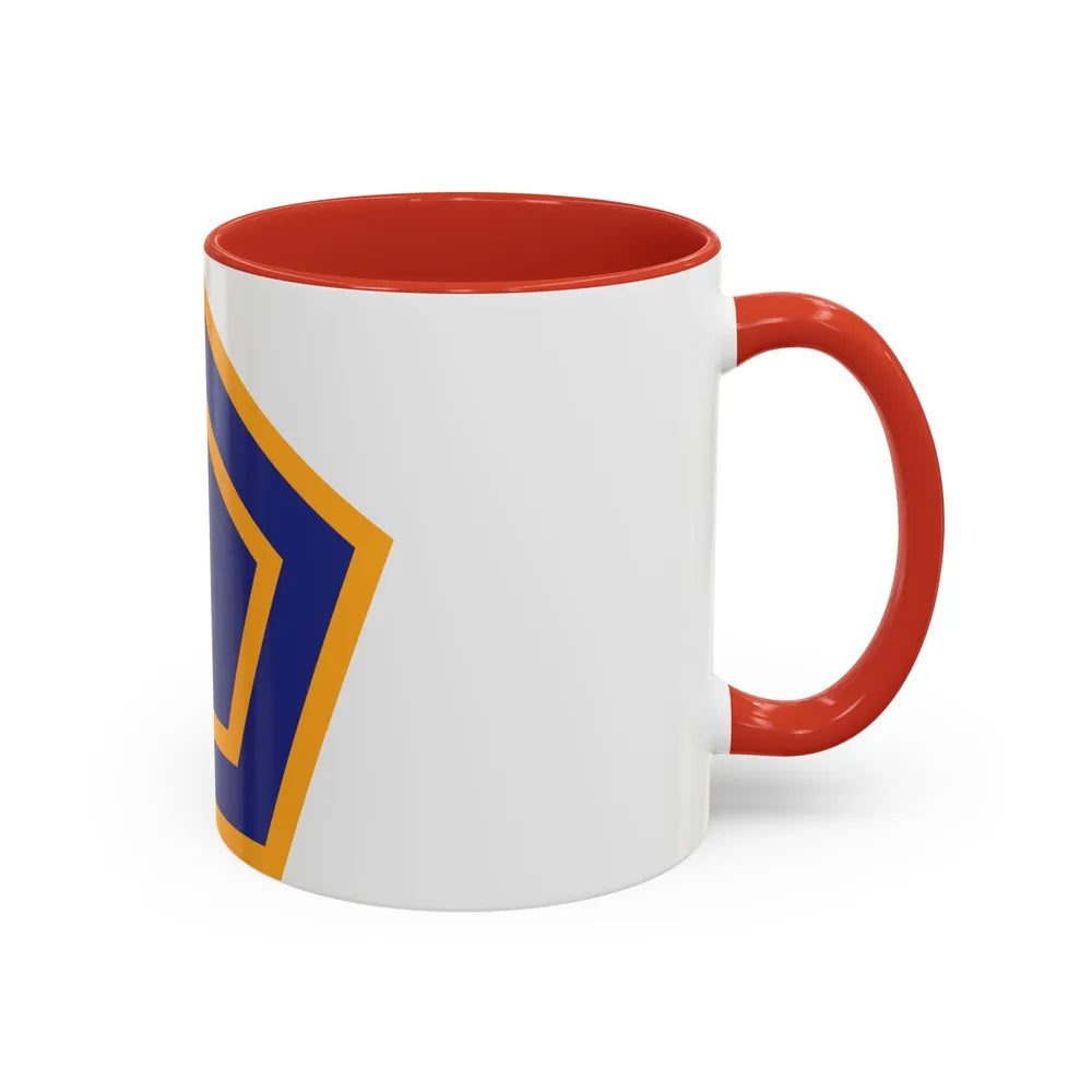 US 55th Infantry Division (U.S. Army) Accent Coffee Mug - Go Mug Yourself