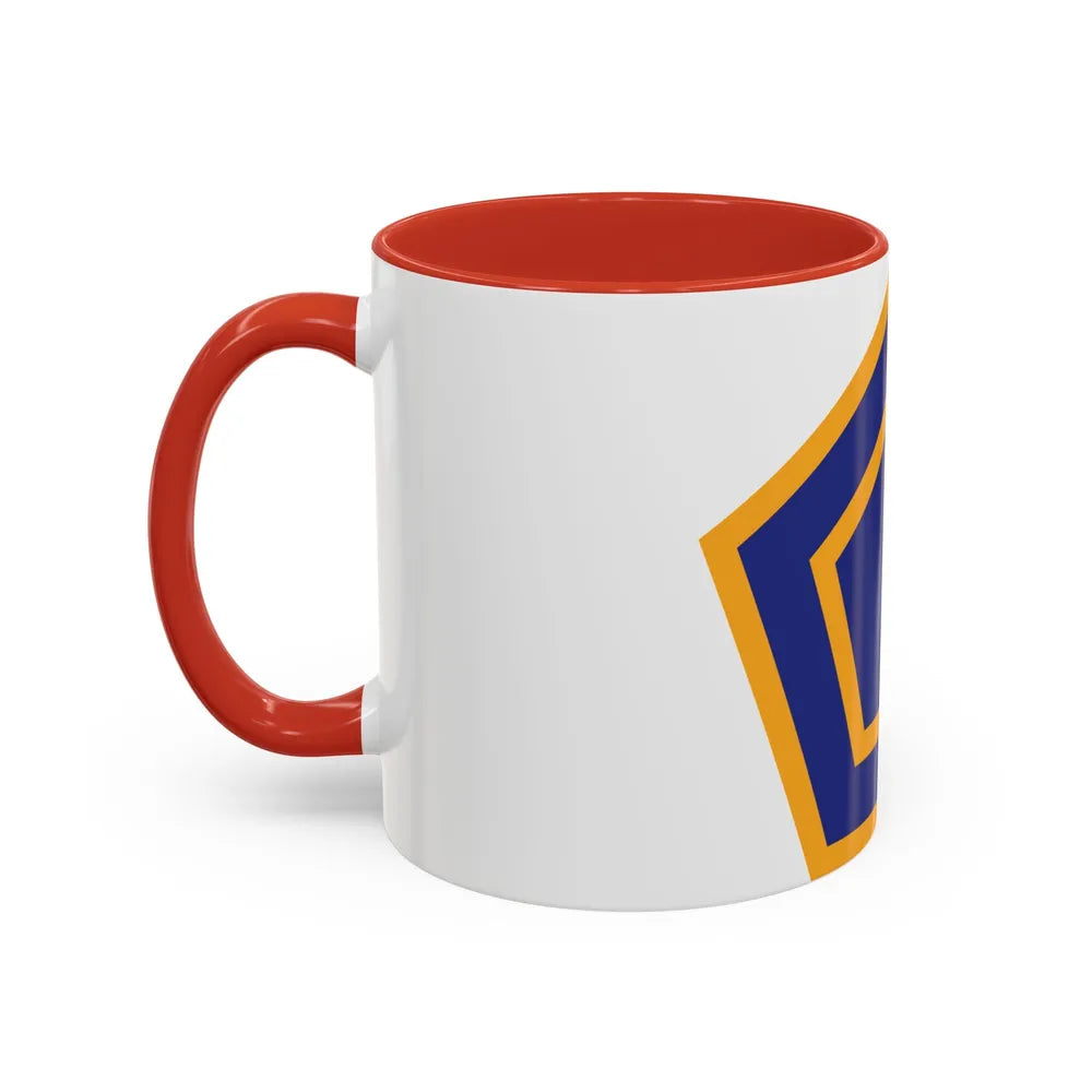 US 55th Infantry Division (U.S. Army) Accent Coffee Mug - Go Mug Yourself