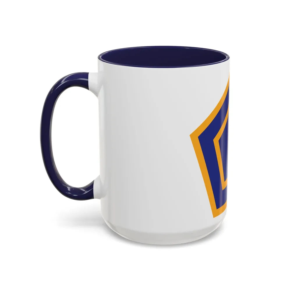 US 55th Infantry Division (U.S. Army) Accent Coffee Mug - Go Mug Yourself